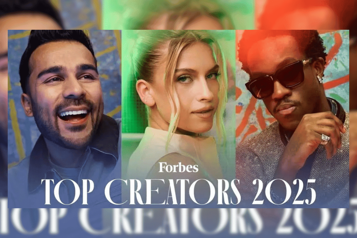 Forbes Top 50 Creators 2025: Над 850 млн USD приходи и нови възможности за създатели